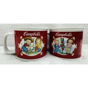 Campbell's Soup Company Mugs by Houston Harvest Vintage (2002) Set of 2 - #31881